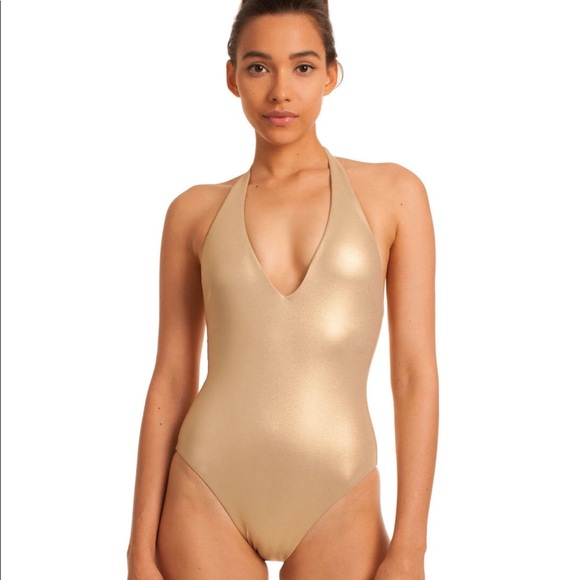 Trina Turk Other - TRINA TURK GOLD ONE-PIECE NWT✨
